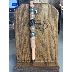 2-17  Handcrafted Extended Length Beaded Pen w/ Refill Ink